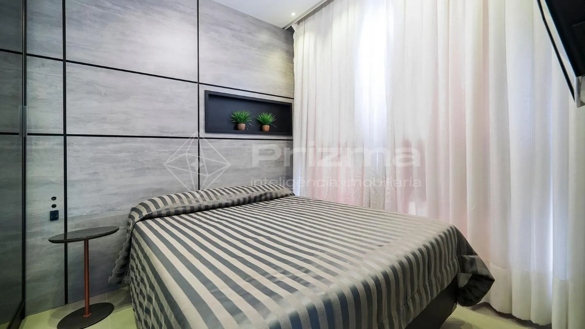 Sd 203 - Excelente Apartamento Em Condominio Com Rooftop E Piscina. بومبينهاس 0*,